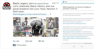 How Twitter tries to boycott black owned businesses