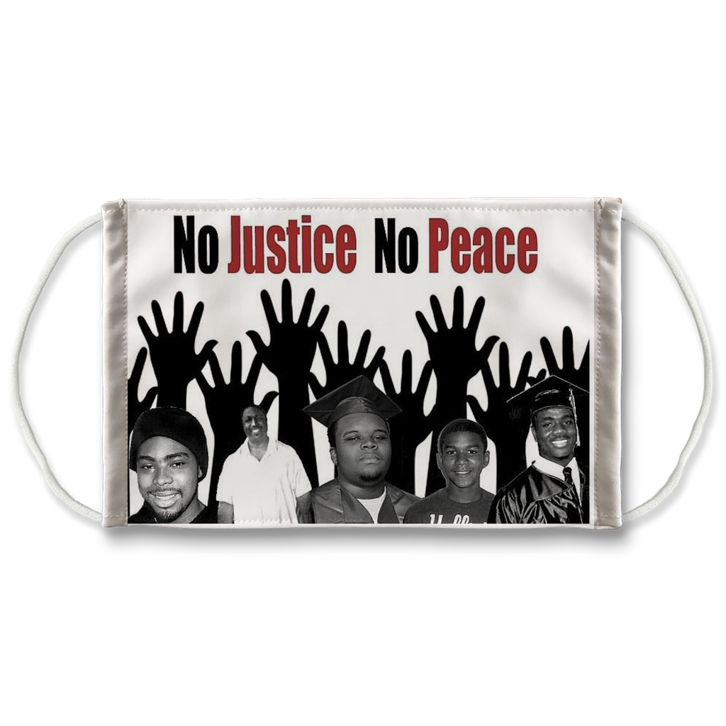 NO JUSTICE NO PEACE tshirt RIP GEORGE FLOYD YOU WILL HAVE JUSTICE MASK