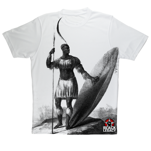 Shaka Zulu Black Warlord T-shirt