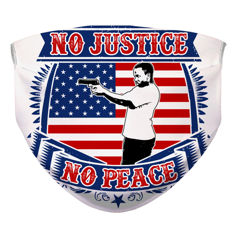 NO JUSTICE NO PEACE FACE MASK #1