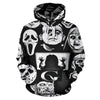 Gangsta Boyz Scary Faces Hoodie
