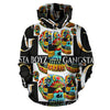 Gangsta Boyz Skull Hoodie #1