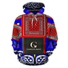 Gangsta Boyz Red & Blue Hoodie