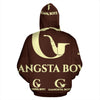 Gangsta Boyz Gold All Over Hoodie