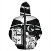 Gangsta Boyz Black & White Hoodie