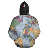 Colorful Map Hoodie