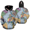Colorful Map Hoodie