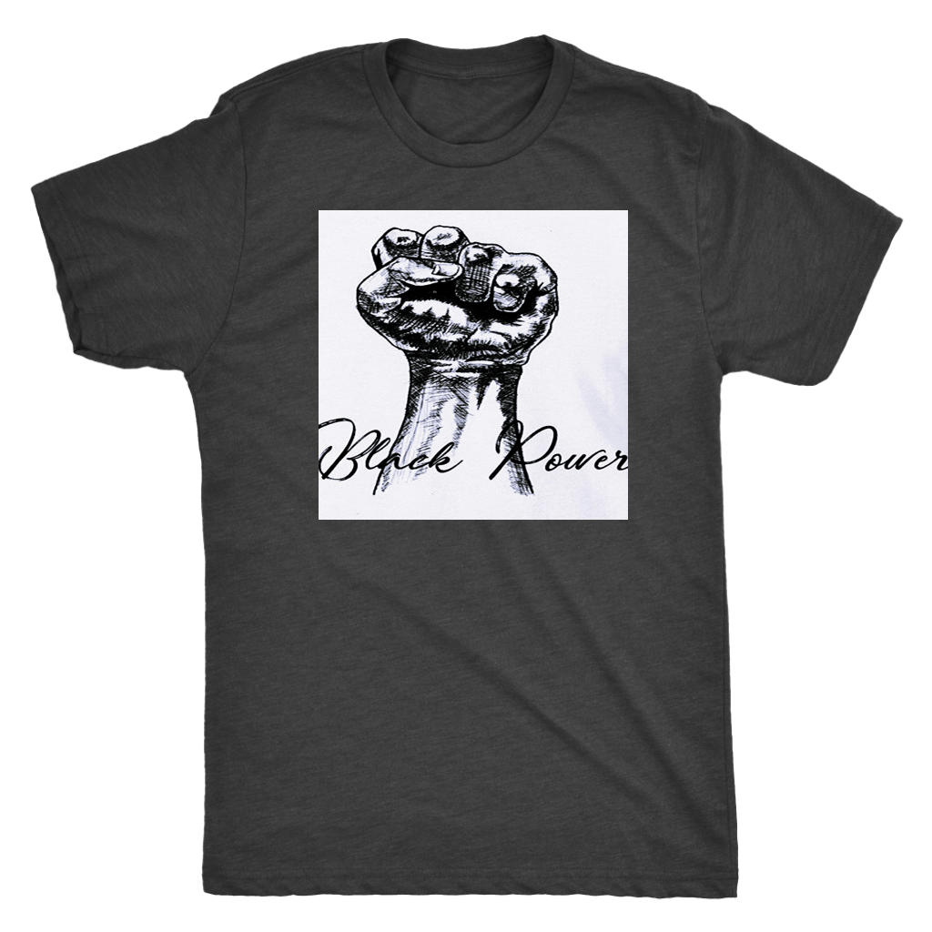 Black power hot sale fist t shirt