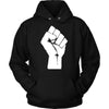 Black Power Fist Hoodie - Black Legacy