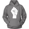 Black Power Fist Hoodie - Black Legacy