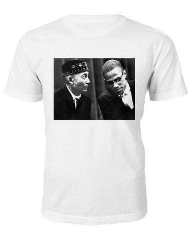 Malcolm X "Best Enemies" T-shirt - Black Legacy