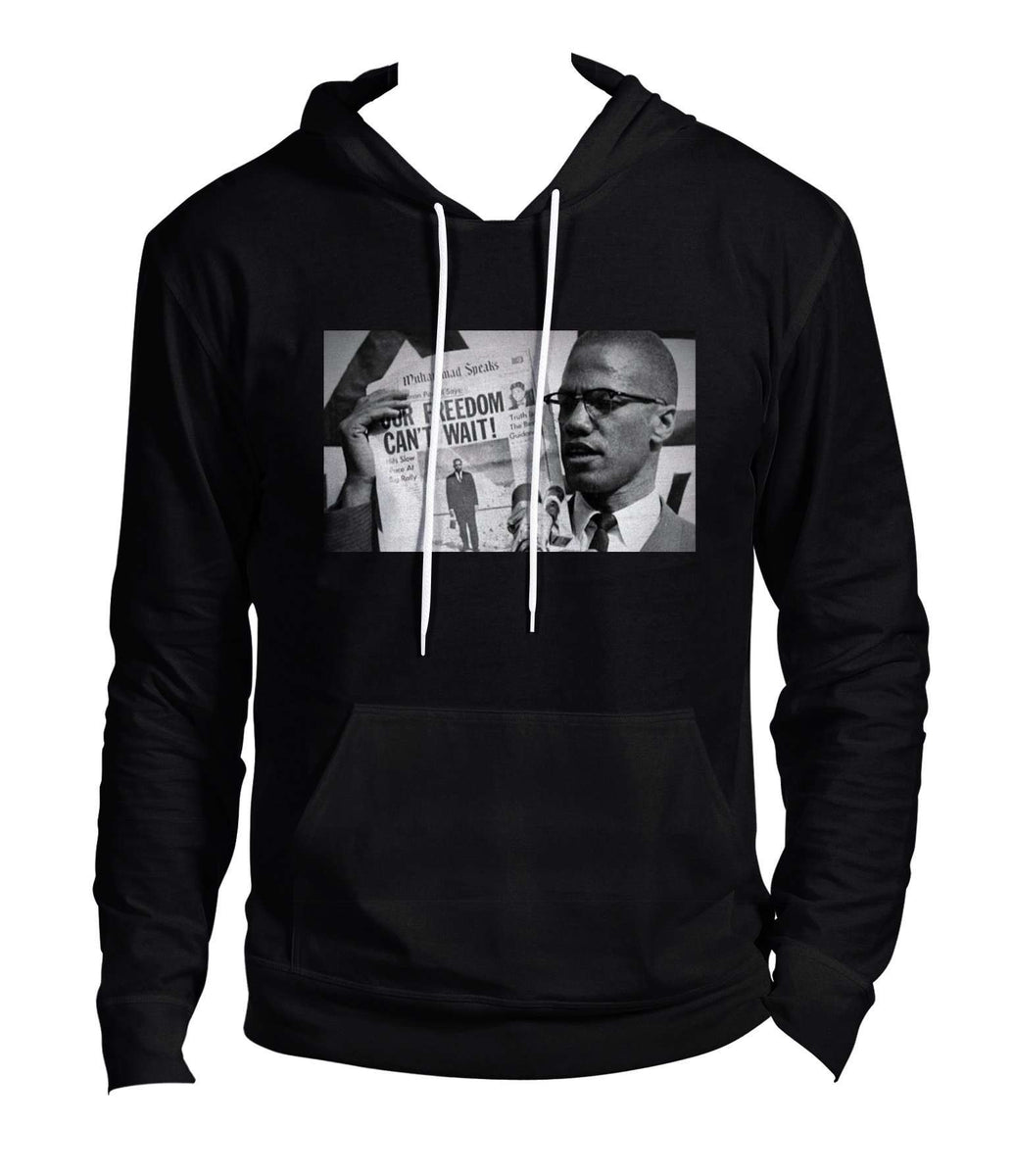 Small X Fist PO Hoodie In Black – Malcolm X Legacy