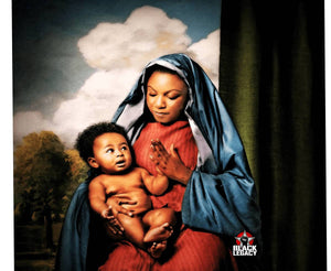 Black Jesus and Mother Mary