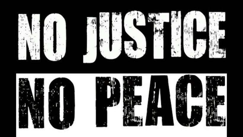 no justice no peace