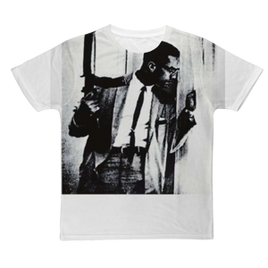 Malcolm X "By Any Means Necessary T-shirt    Malcolm X "By Any Means Necessary" T-shirt