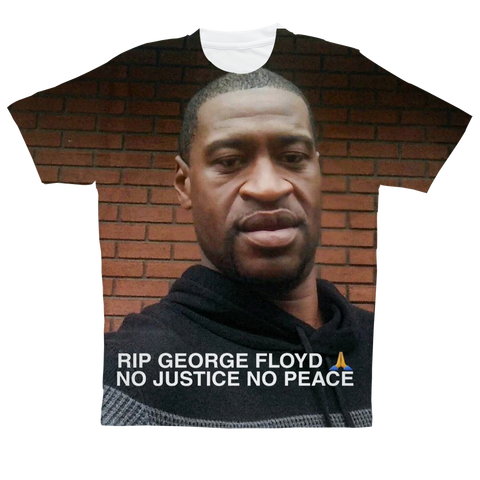 RIP GEORGE FLOYD, NO JUSTICE NO PEACE Tshirt