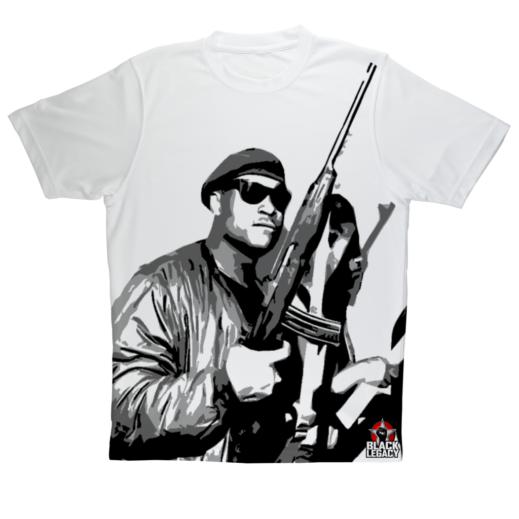 Black Panther Fighters African Soldier T-shirt