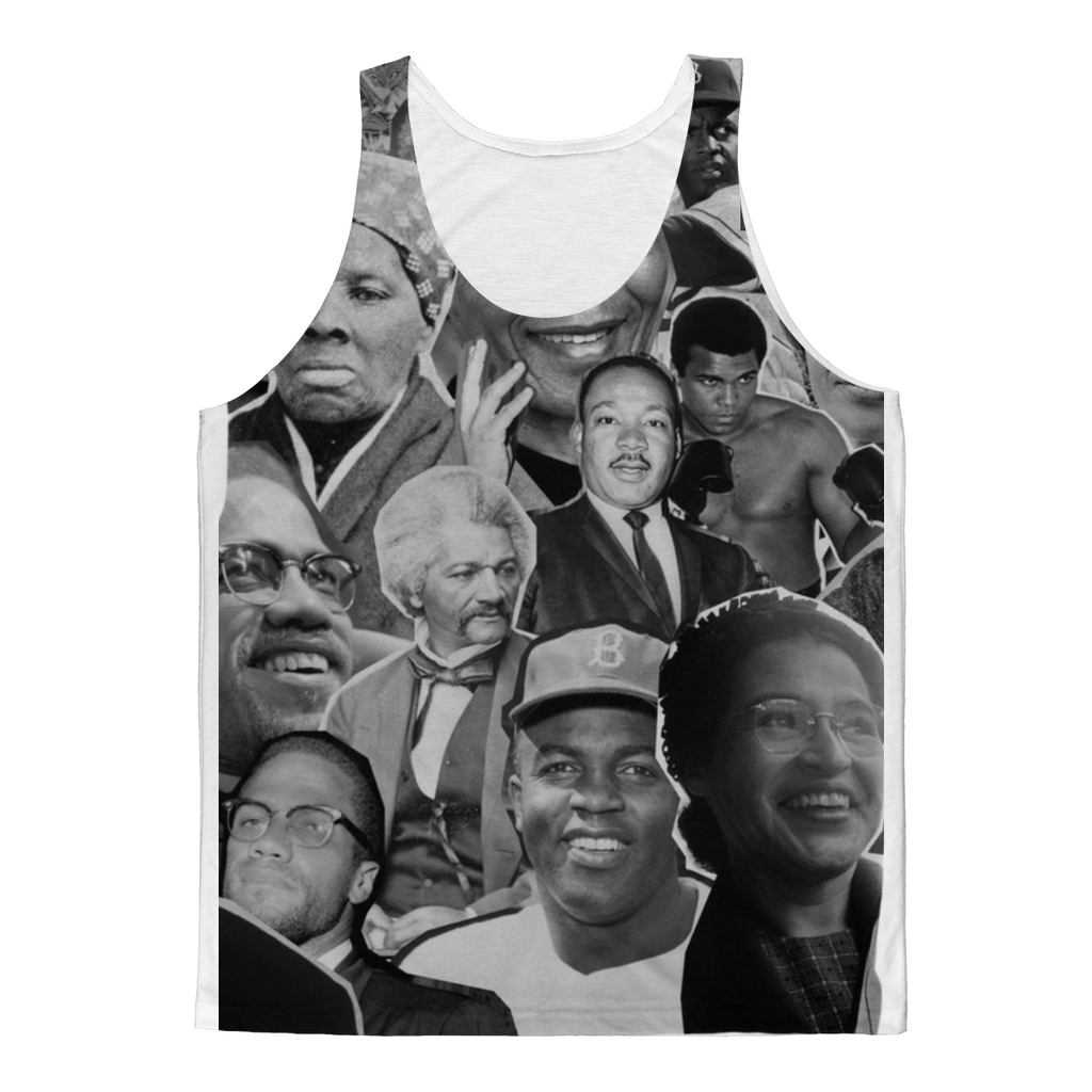 AFRICAN LEADERS Classic Sublimation Adult Tank Top