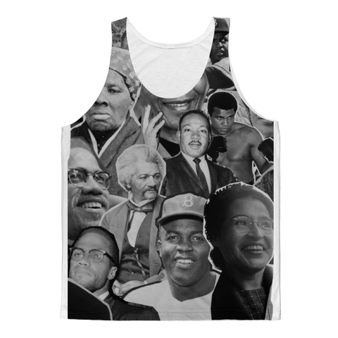 AFRICAN LEADERS Classic Sublimation Adult Tank Top