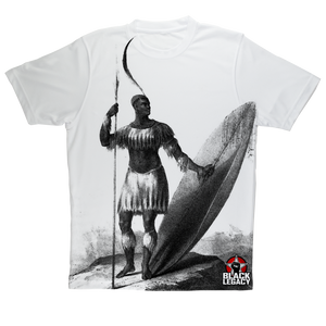 Shaka Zulu Black Warlord T-shirt
