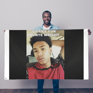 JUSTICE FOR DAUNTE WRIGHT HONOR FLAG