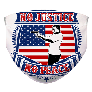 NO JUSTICE NO PEACE FACE MASK #1