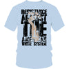 Resistance against the White System T-shirt