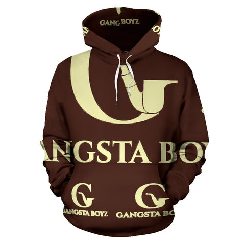 Gangsta Boyz Gold All Over Hoodie
