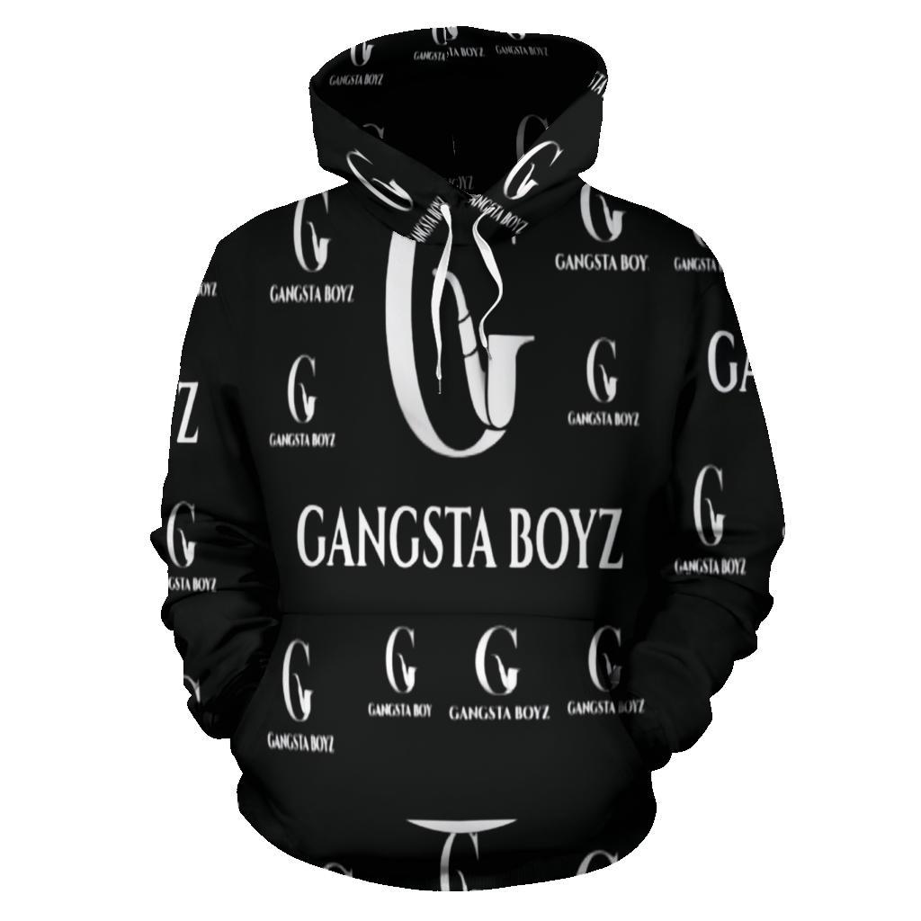 Gangsta Boyz Hip Hop Streetwear Silver Hoodie