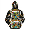 Gangsta Boyz Skull Hoodie #1