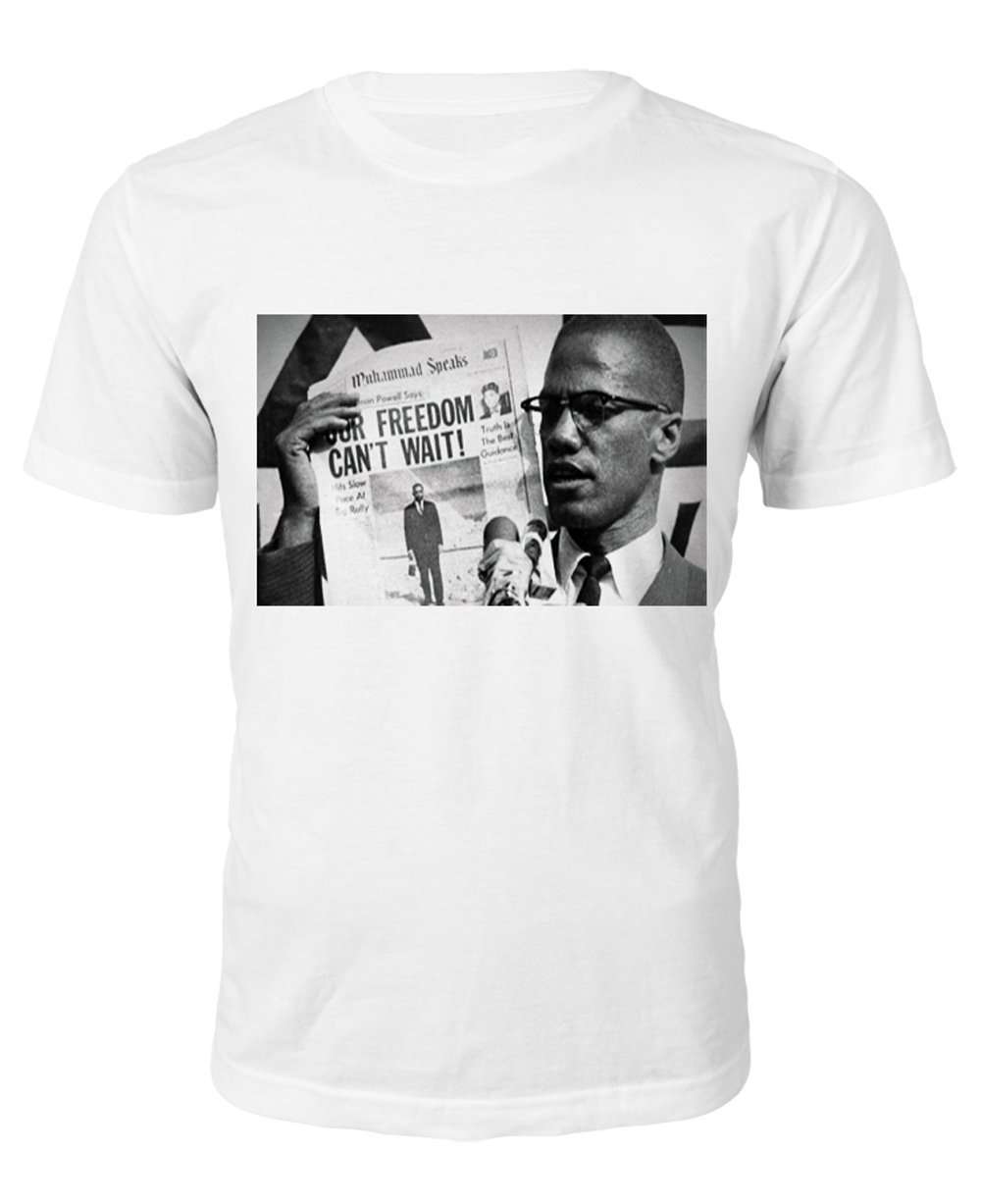 Malcolm X "Freedom" T-shirt - Black Legacy