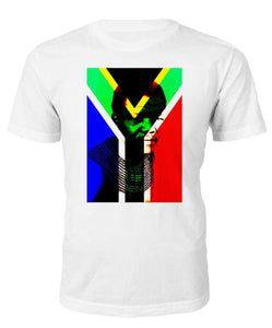 Nelson Mandela South Africa T-shirt - Black Legacy